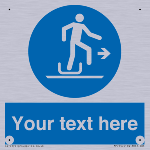 Custom Alighting from a toboggan to the right